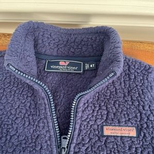 Vineyard Vines Kids Navy Full Zip